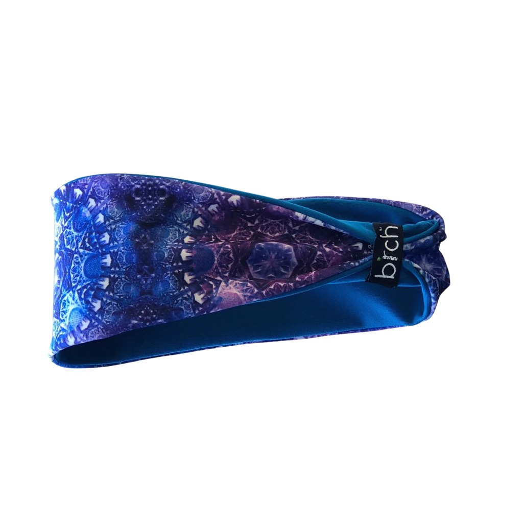 Purple Galaxy Fitness Headband