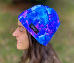 Vibrant Blue Polartec Lined Hat